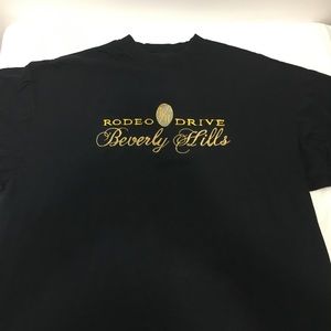 VTG Embroidered Beverly Hills Rodeo Dr. Shirt XXL